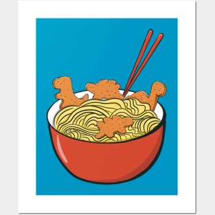 Dino Ramen Posters and Art